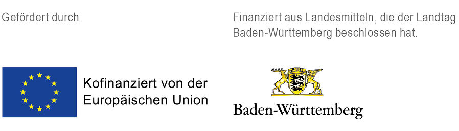 Logo des Land Baden-Württemberg und der Europäischen Union