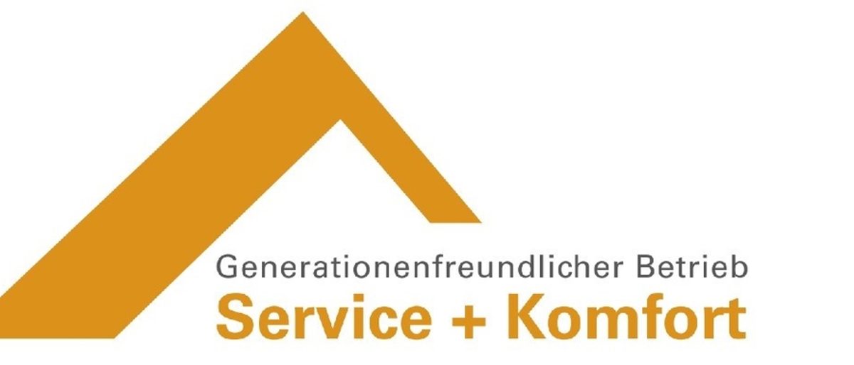 Generationenfreundlicher Betrieb - Service + Komfort Logo Generationenfreundlicher Betrieb