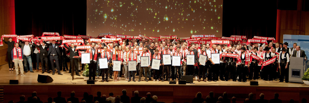 Rund 200 neue Meister für das Handwerk der Region Meisterfeier 2018 der Handwerkskammer Heilbronn-Franken
