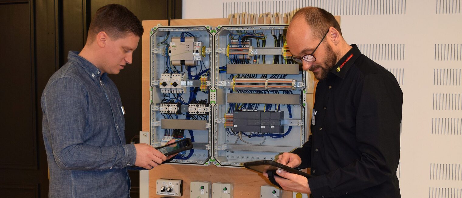 Die Elektrotechniker-Meisterprüfungen wurden digital abgenommen. 230419_NeuePrüfsoftware_Bianca Zäuner