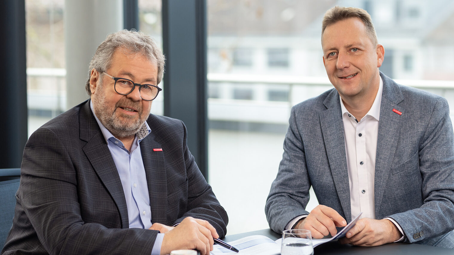 Präsident Ralf Rothenburger und Hauptgeschäftsführer Ralf Schnörr