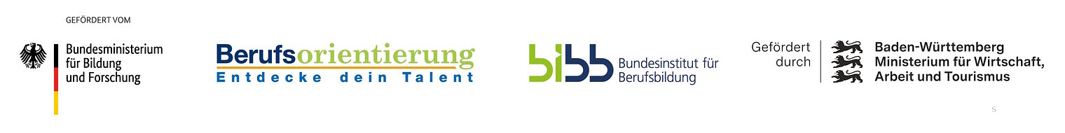 Förderlogos Berufsorientierung